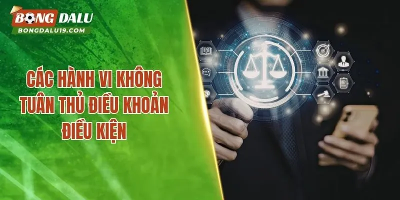 Các hành vi không tuân thủ điều khoản điều kiện