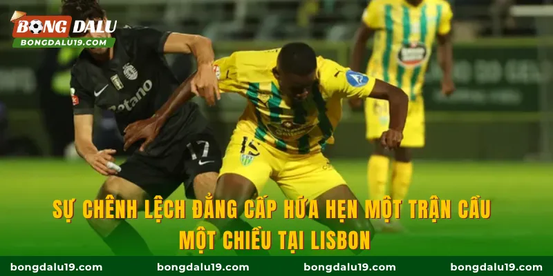 Sự chênh lệch đẳng cấp hứa hẹn một trận cầu một chiều tại Lisbon
