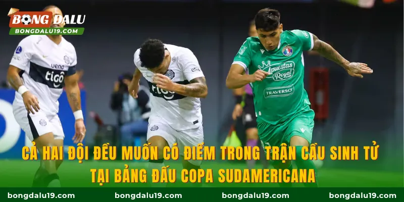 Cả hai đội đều muốn có điểm trong trận cầu sinh tử tại bảng đấu Copa Sudamericana