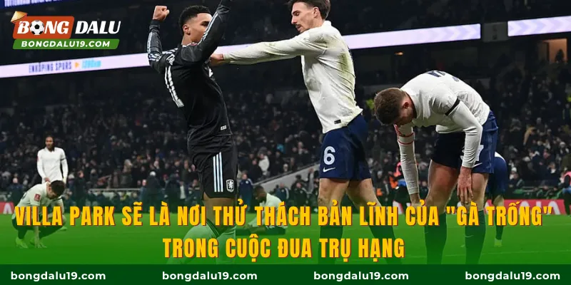 Villa Park sẽ là nơi thử thách bản lĩnh của "Gà trống" trong cuộc đua trụ hạng