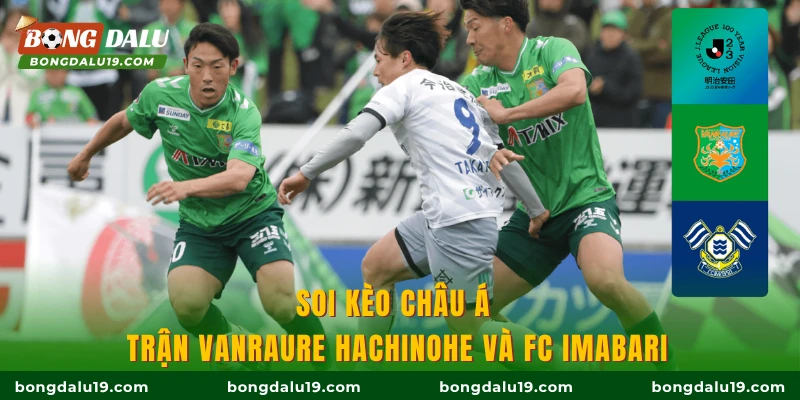 Soi kèo châu Á trận Vanraure Hachinohe và FC Imabari