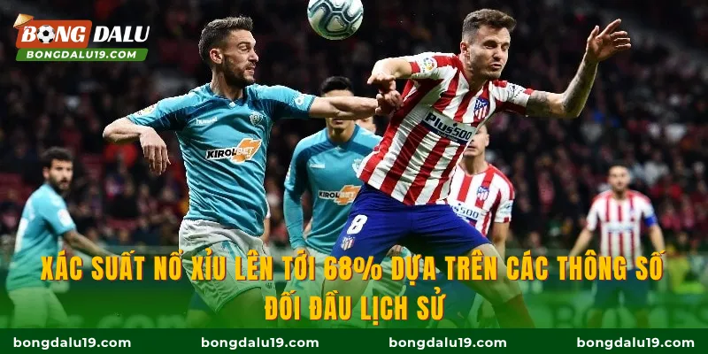 Xác suất nổ Xỉu lên tới 68% dựa trên các thông số đối đầu lịch sử