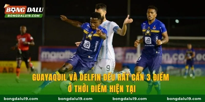Guayaquil và Delfin đều rất cần 3 điểm ở thời điểm hiện tại