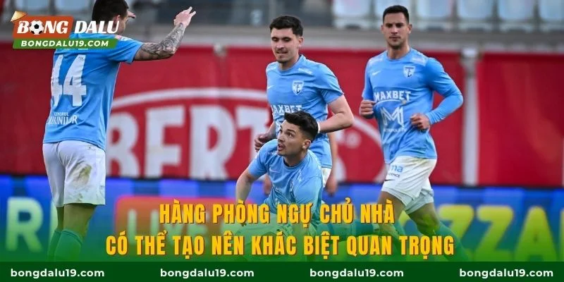 Hàng phòng ngự chủ nhà có thể tạo nên khác biệt quan trọng