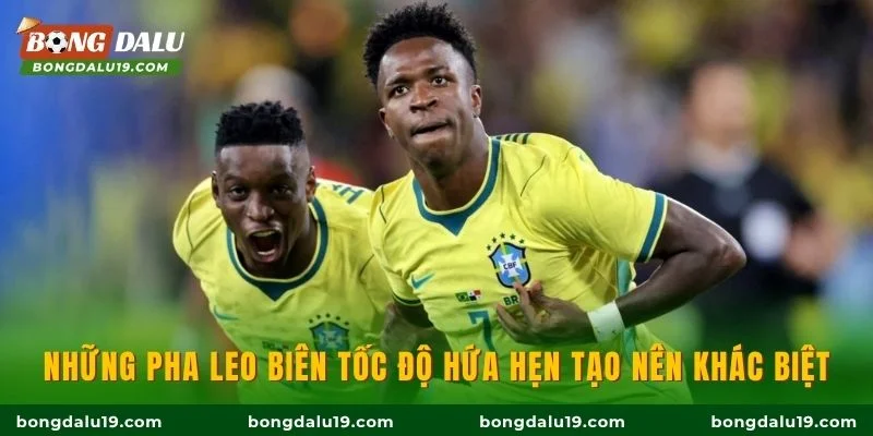 Những pha leo biên tốc độ hứa hẹn tạo nên khác biệt