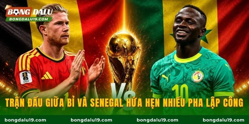 Trận đấu giữa Bỉ và Senegal hứa hẹn nhiều pha lập công